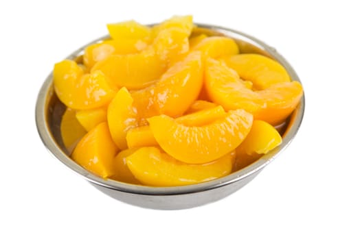Sliced Peaches
