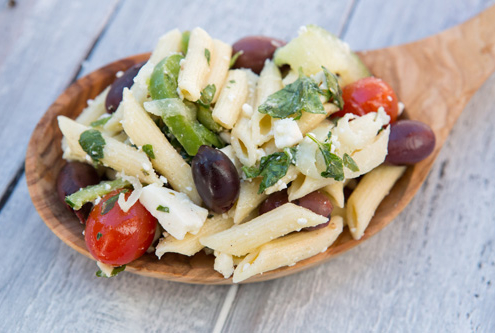 Mediterranean Greek Pasta Salad