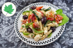 MAF Mediterranean Pasta with Roasted Tomatoes